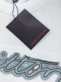 超奇跡の入荷☆ ルイヴィトン 激安通販 2026SS 刺繍ラウンドネック半袖Tシャツ