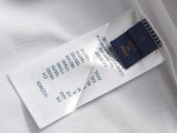 一目惚れ♪ ルイヴィトン 偽物通販 2026SS立体浮雕プレスロゴの凹凸丸首Tシャツ