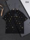大人気 ルイヴィトン 偽物通販 2026SS 刺繍ラウンドネック半袖Tシャツ