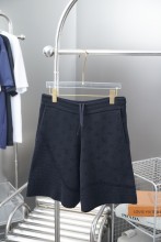 日本未入荷 ルイヴィトン n級品 2026SS黒のアルファベットジャカードニットパンツ