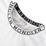 日本未入荷 モンクレール 偽物通販 の2026SS ネックアルファベット半袖Tシャツ