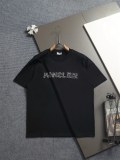 稀少 モンクレール コピー の2026SS アルファベットロゴ刺繍半袖Tシャツ
