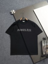 稀少 モンクレール コピー の2026SS アルファベットロゴ刺繍半袖Tシャツ