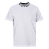 日本未入荷 モンクレール 偽物通販 の2026SS ネックアルファベット半袖Tシャツ