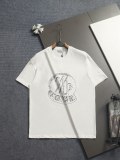 【限定】 モンクレール スーパーコピー の2026SS アルファベットロゴ刺繍半袖Tシャツ