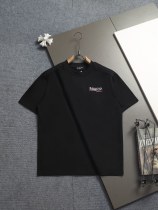 日本未入荷 バレンシアガ 偽物通販 の2026SS 刺繍コーラアルファベット半袖