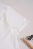 追跡付 バレンシアガ コピー の2026SS 刺繍ラウンドネック半袖Tシャツ