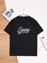 【話題商品！】バレンシアガ 激安通販 の2026SS 刺繍ラウンドネック半袖Tシャツ