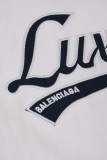 追跡付 バレンシアガ コピー の2026SS 刺繍ラウンドネック半袖Tシャツ