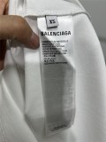 追跡付 バレンシアガ 激安通販 の2026SS プリント波のアルファベット半袖Tシャツ