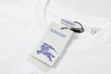 大人気 バーバリー スーパーコピー の2026SS 刺繍アルファベットロゴ丸首半袖