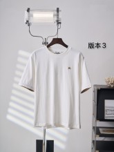 追跡付 バーバリー 激安偽物 の2026SSクルーネック半袖Tシャツ