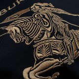 大人気 バーバリー 激安通販 の2026SS 刺繍ロゴラウンドネック半袖Tシャツ