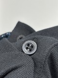 追跡付 バーバリー 激安偽物 の2026SS定番刺繍ロゴ入りメンズポロシャツ