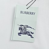 追跡付 バーバリー 激安通販 の2026SSチェックポケット刺繍アルファベット半袖