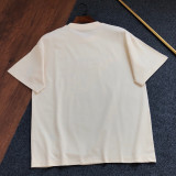 ★超人気 バーバリー 偽物通販 の2026SS 刺繍ロゴラウンドネック半袖Tシャツ