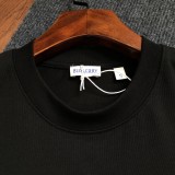 大人気 バーバリー 激安通販 の2026SS 刺繍ロゴラウンドネック半袖Tシャツ
