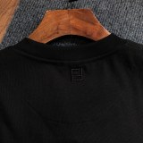 大人気 バーバリー 激安通販 の2026SS 刺繍ロゴラウンドネック半袖Tシャツ