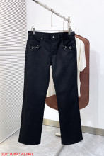 追跡付 グッチ n級品 の2026SS ブラックストレートジーンズ