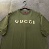 累積売上総額第１位！グッチ 偽物通販 の2026SS 刺繍半袖Tシャツ