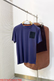 超奇跡の入荷☆ エルメス 偽物通販 2026SS刺繍入りメンズクルーネックTシャツ