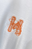 一目惚れ♪ エルメス スーパーコピー 2026SS刺繍入りメンズクルーネックTシャツ