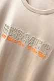 追跡付 エルメス 激安偽物 2026SS刺繍入りメンズクルーネックTシャツ