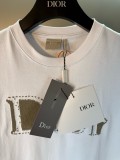 大人気 ディオール コピーおすすめ の2026SS刺繍半袖Tシャツ