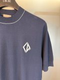 超話題! ディオール スーパーコピー の2026SS春夏アルファベット刺繍ニット半袖