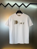 大人気 ディオール コピーおすすめ の2026SS刺繍半袖Tシャツ