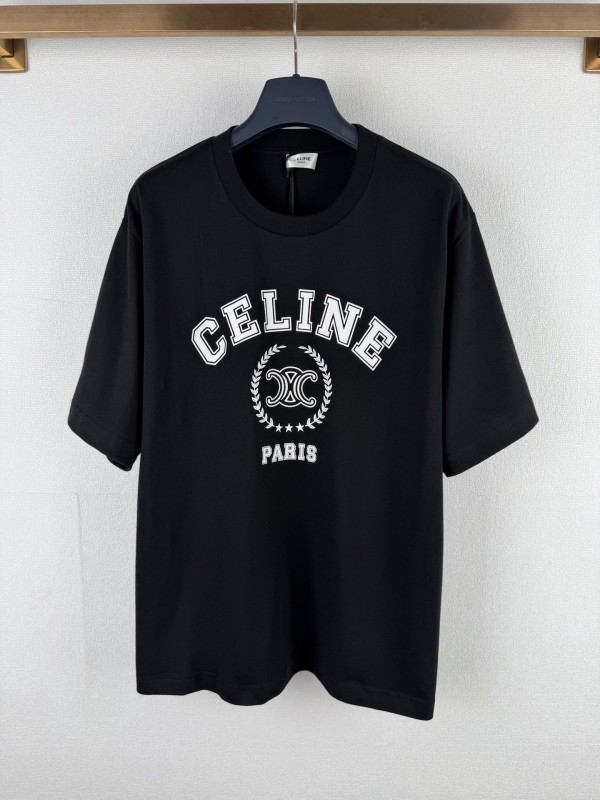 高品質 セリーヌ スーパーコピー の2026SSクルーネック半袖Tシャツ