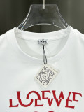 新作 ロエベ コピーおすすめ の2026SSプリントクルーネック半袖Tシャツ