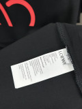 追跡付 ロエベ 激安偽物 の2026SSプリントクルーネック半袖Tシャツ