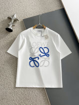 超話題! ロエベ n級品 の2026SSクルーネック半袖Tシャツ