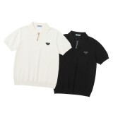 稀少 プラダ コピー の2026SSニットセーター半袖2色