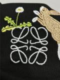 大人気 ロエベ 偽物通販 の2026SS刺繍入り半袖Tシャツ