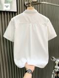 大人気 プラダ 激安通販 の2026SS工装刺繍半袖シャツ