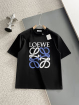 高品質 ロエベ 激安偽物 の2026SSクルーネック半袖Tシャツ