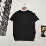 入手困難 ロエベ コピー の2026SS定番パッチワーク刺繍ロゴ入り半袖Tシャツ