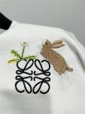 稀少 ロエベ  コピーおすすめ の2026SS刺繍入り半袖Tシャツ