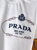 日本未入荷 プラダ 激安通販 の2026SS半袖ラウンドネックTシャツ