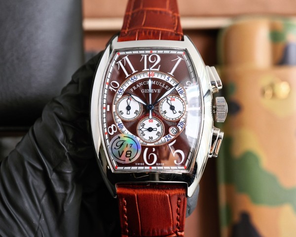 高品質 フランクミュラー-FranckMuller n級品 の多機能石英ムーブメントヘッド層メンズ腕時計
