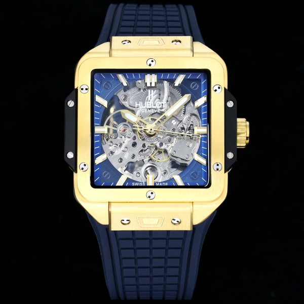 大人気 ウブロHUBLOT  激安偽物 42 mmサイズ  メンズ 時計2色