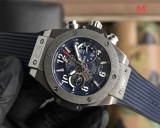 使い勝手良し ウブロHUBLOT  激安偽物 45 mmサイズ全自動機械2色