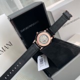 超話題! Armani アルマーニ スーパーコピー 2026SSメンズ透かし彫り背透かし全自動機械腕時計