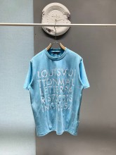 大人気 ルイヴィトン n級品 2026SS クルーネック半袖Tシャツ