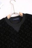 日本未入荷 ルイヴィトン n級品 2026SS  刺繍柄ラウンドネック半袖Tシャツ