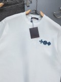 稀少 ルイヴィトン 激安偽物 2026SS クルーネック半袖Tシャツ