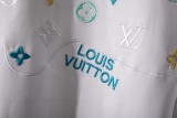 使い勝手良し ルイヴィトン コピー 2026SS 老花刺繍ラウンドネック長袖Tシャツ
