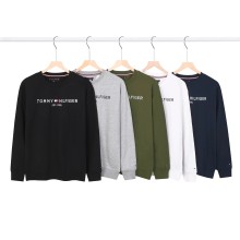 使い勝手良し トミー n級品 刺繍ラウンドネックの衛衣5色